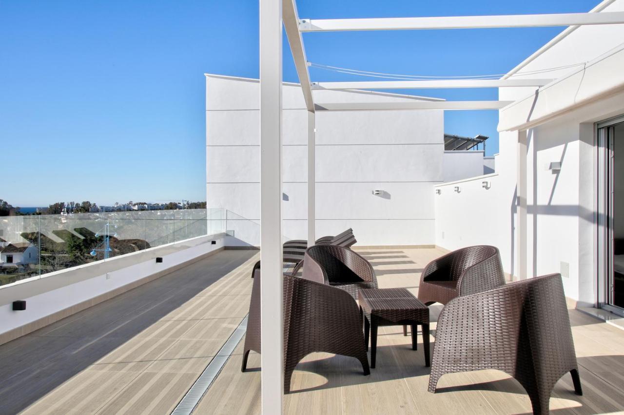 Aqua Apartments Vento, Marbella Bagian luar foto