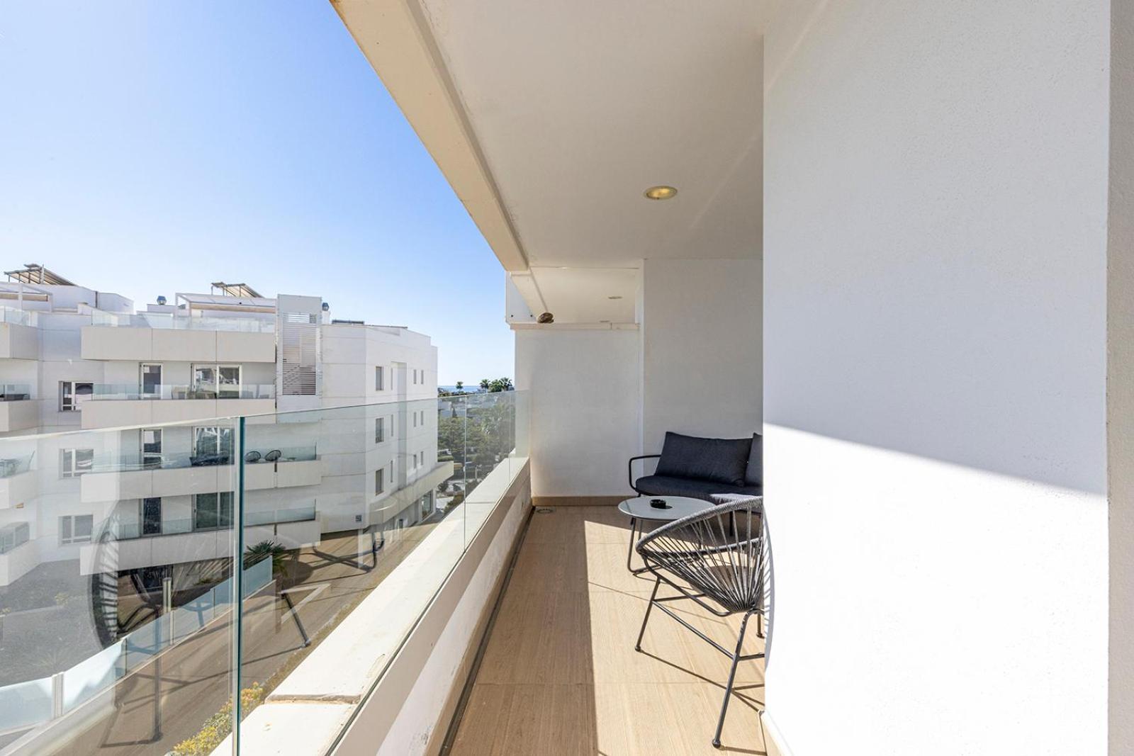 Aqua Apartments Vento, Marbella Bagian luar foto