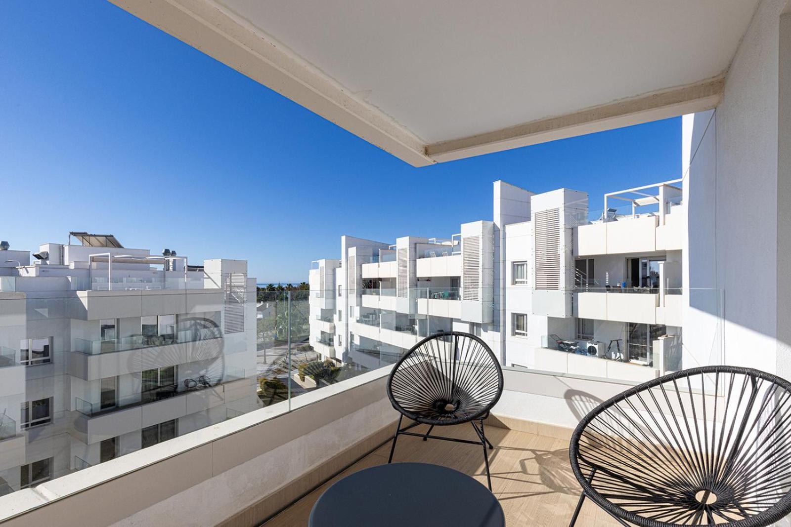 Aqua Apartments Vento, Marbella Bagian luar foto